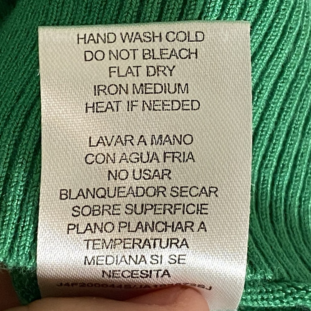 Joseph A Sweater Womens PXL Green Turtleneck Office Casual Comfortable Petite - Picture 13 of 16